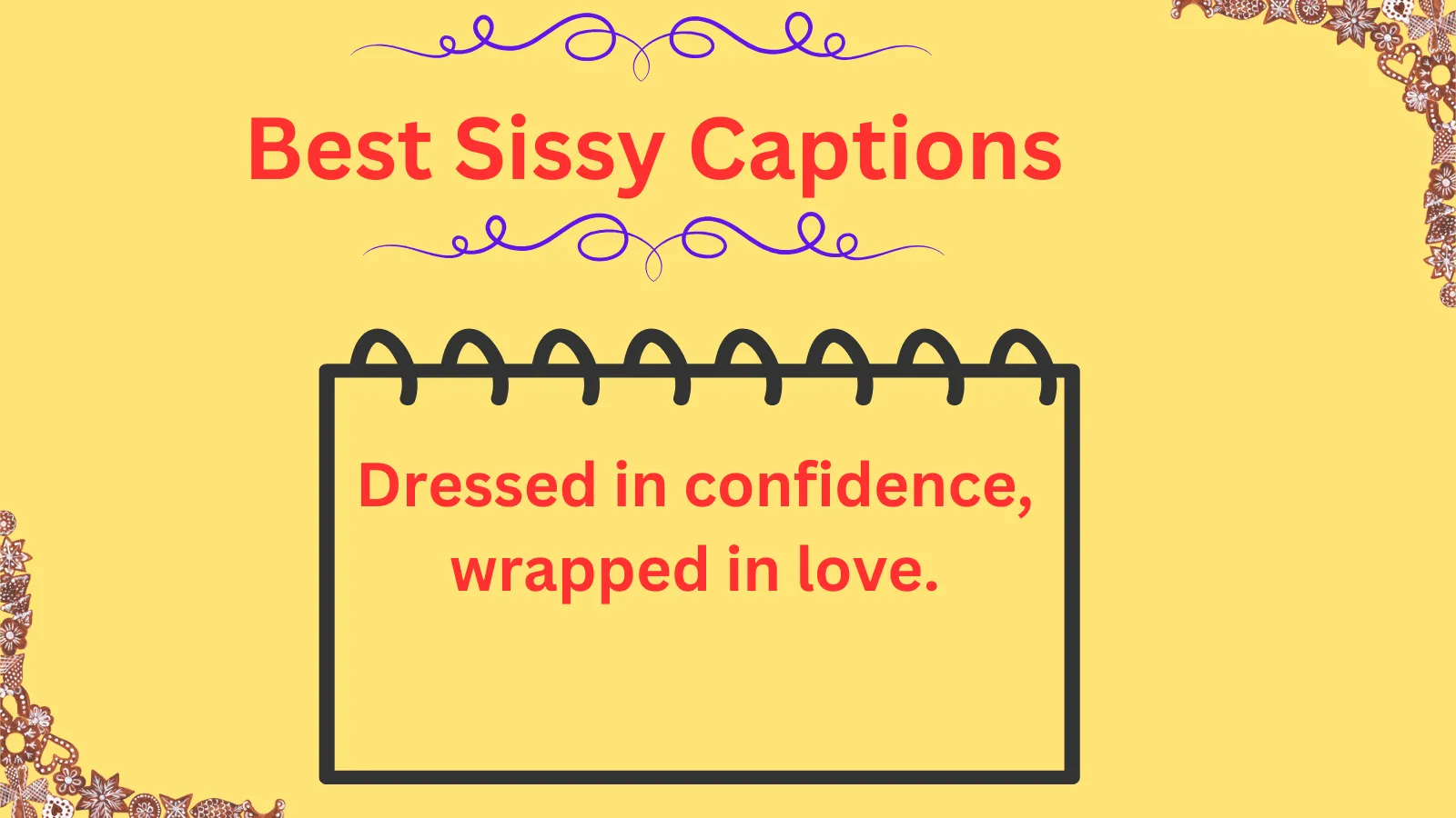 Read more about the article Best Sissy Captions to Embrace Your True Self