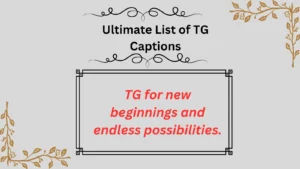Read more about the article The Ultimate List of TG Captions